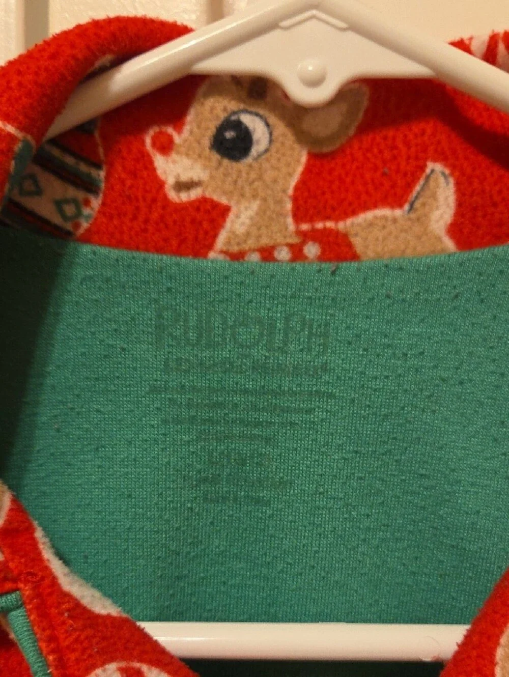 Rudolph The Red Nosed Reindeer cozy red